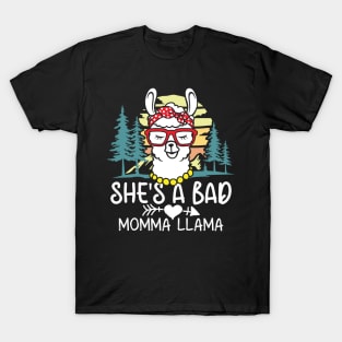 She's a bad Momma Llama T-Shirt